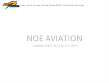 Tablet Screenshot of noeaviation.com